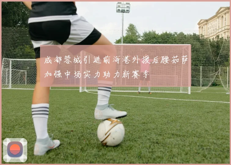 成都蓉城引进前海港外援后腰茹萨加强中场实力助力新赛季